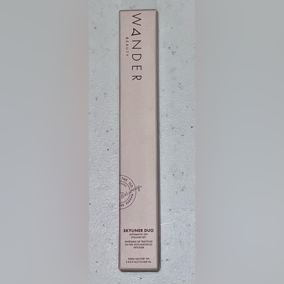 Wander Beauty Skyliner Duo Automatic Gel Eyeliner, Jet Black/Tan Line, 2 X .5 G - Picture 10 of 12